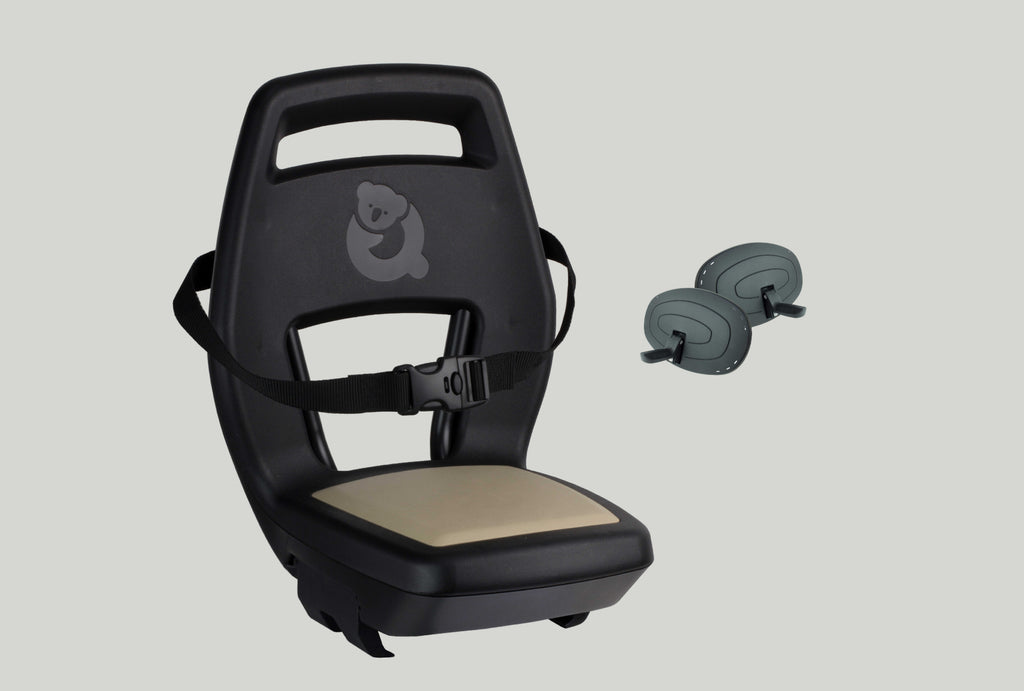 Qibbel Junior 6+ zitje (Zwart/Zand) 1